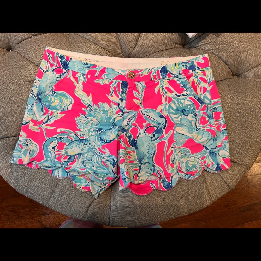 Lilly Pulitzer buttercup stretch shorts